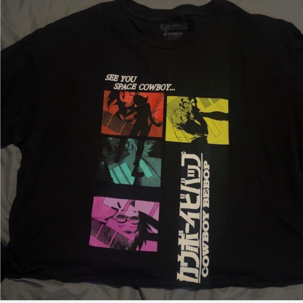 Cowboy Bebop Graphic cropped T-Shirt